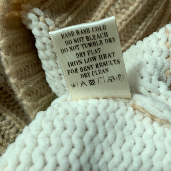 Lulu’s Wake Me Up Taupe Multi Stripe Turtleneck - Picture 13 of 13